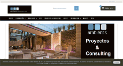Desktop Screenshot of ambientsiluminacion.com